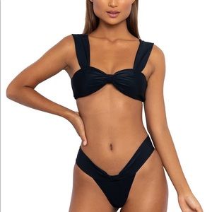 NWT // FAE Neo Cord bikini set